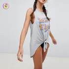 Wholesales Hot Sales Club Jersey Ladies Beachwear Sexy Cover Up Soft-touch beach dress