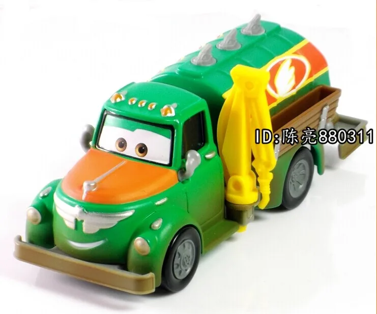 100% Original Pixar Planes Wings Around the Globe Chug 1:55 Diecast Kids Toys Plane Toys For Children Loose