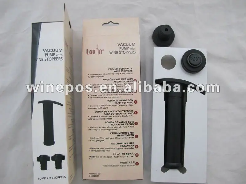 wine accessories, wine saver pump, wine gift set