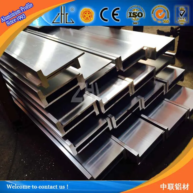 Foshan Aluminium Manufacturer Stainless Steel Extrusion Profile / Polished T Shape / U Shape