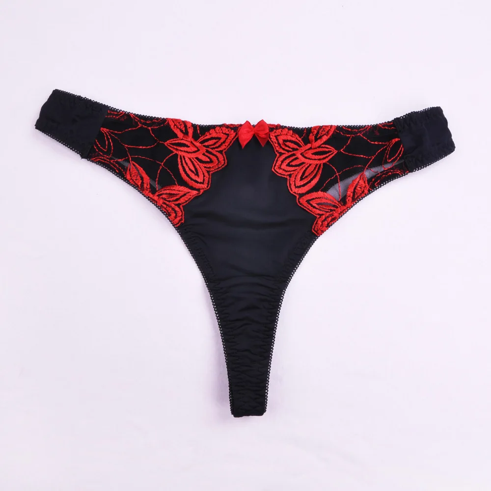 Embroidered Ladies Sexy Fancy Panty Thong Buy Ladies Sexy Fancy Panty Thongembroidered Thong 1243