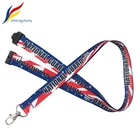 Wholesale Long Id Card Ribbon Sublimation Lanyard Neck Strap