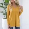 women sweaters 2018 Knitted & Polyester & Cotton Women Sweater & loose 264875