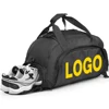 Custom logo gym bag oxford waterproof sport gym travel shoulder bag Travel Duffel Bag