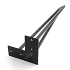 Metal Furniture Sofa Bed Riser Cabinet Hairpin Table legs