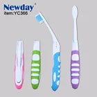high quality travel toothbrush with foldable handle