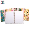 Paper Line Notebook with Spiral Bound Cute Family Diary Ruled Planneer Notebook Paper in College