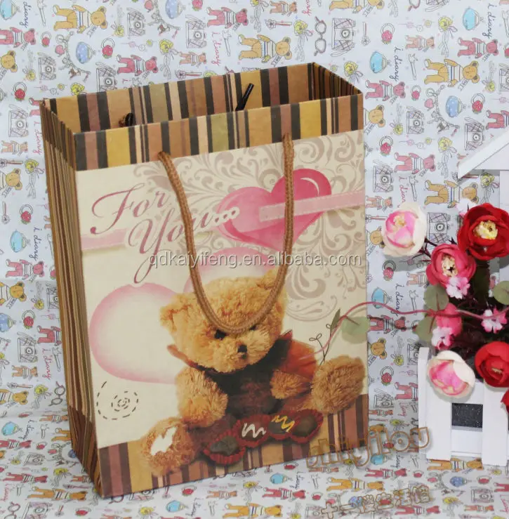 lovely birthday paper bags for gift
