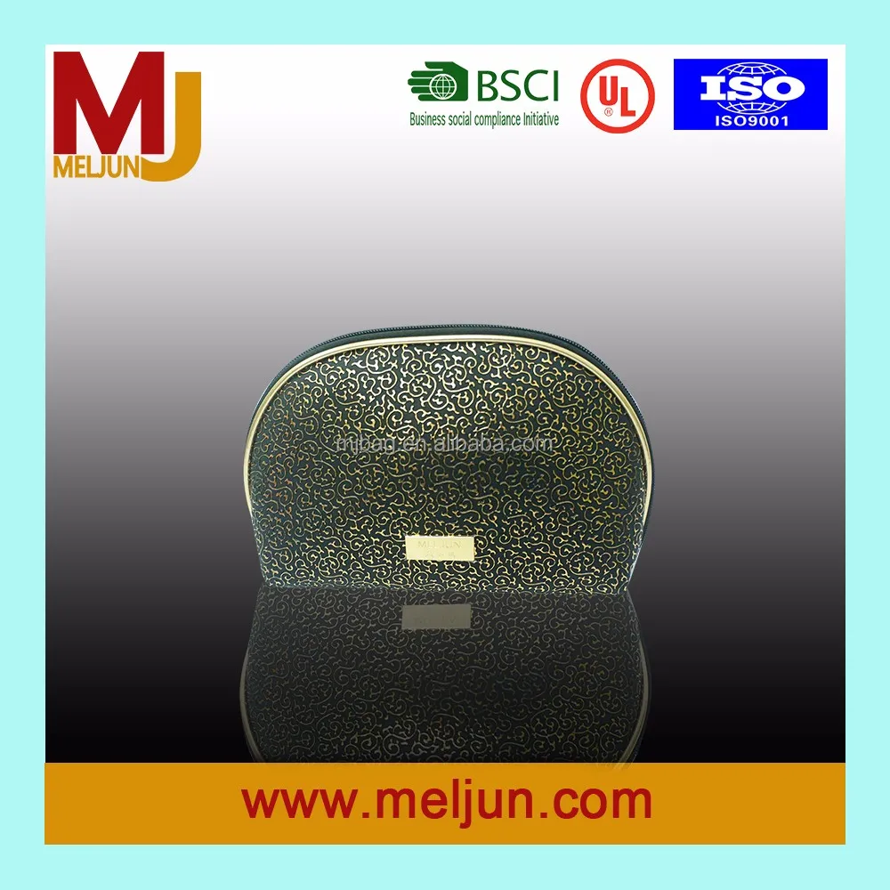 fashion promotional women pu mini makeup pouch cosmetic bag with