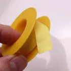 PTFE THREAD SEAL TAPE 0.3MM THICKNESS high density yellow color tape gas line