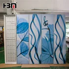 snap frame aluminum light box side open frameless outdoor lighted sign boxes