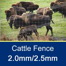 2.0mm/2.5mm Galvanized Field Fence Factory / Animal Fence