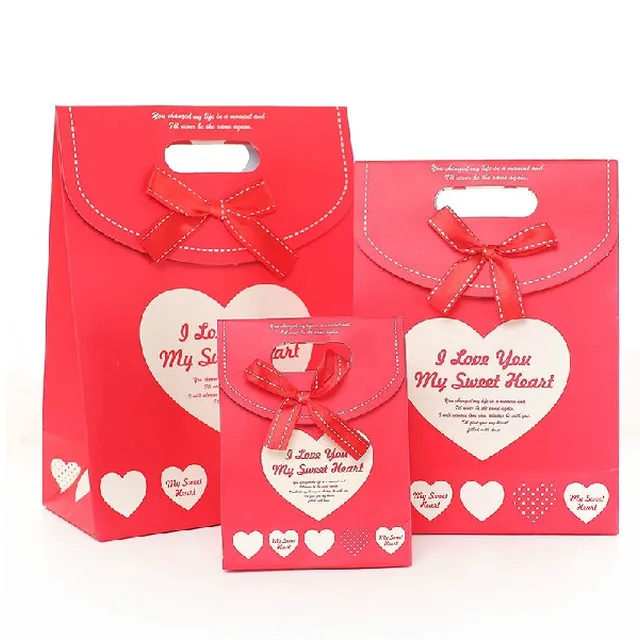 style wide button clothing paper bag kraft paper bag for gift &