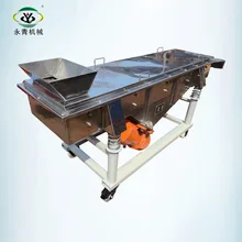 Low price electric vibrating silica sand screen
