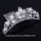Factory Wholesale Crystal Hair Comb Rhinestones Hair Piece/Wedding Hair Accessories/Bridal Hair Ornaments
