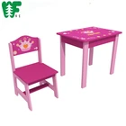 Kids Dining Colorful Table With One Chair