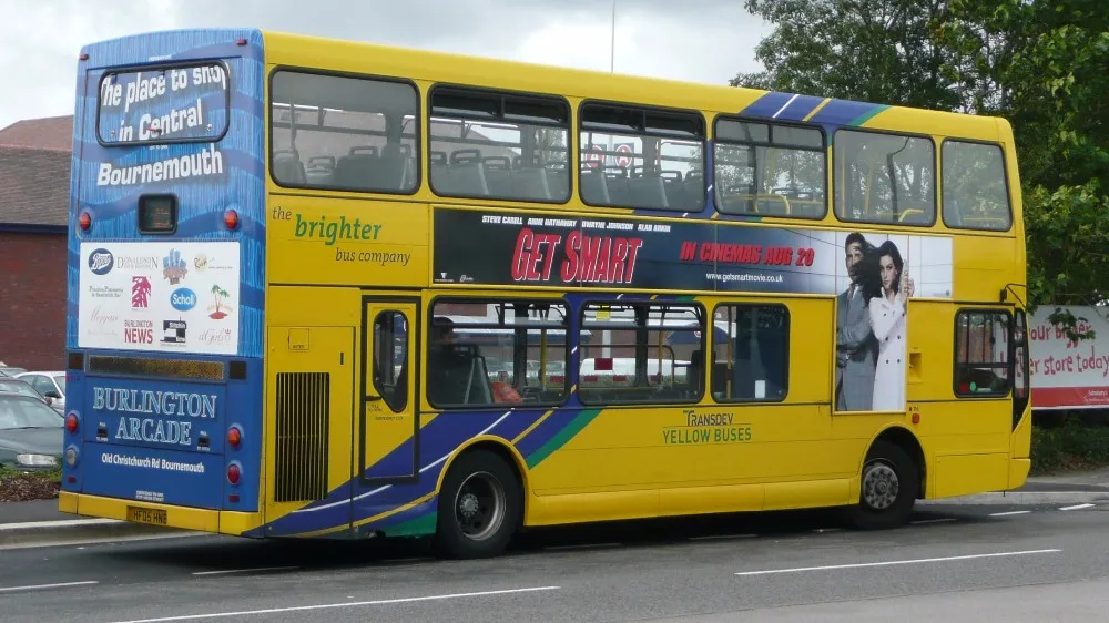 Custom Printed Type PVC PP Bus Warp Sticker