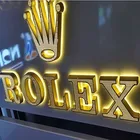 Outdoor Advertising LED sign or double sided floor standing menu Light Boxes clear acrylic letters