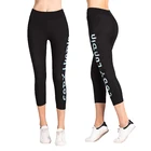 Custom workout wear 3/4 pants women leggings workout wear