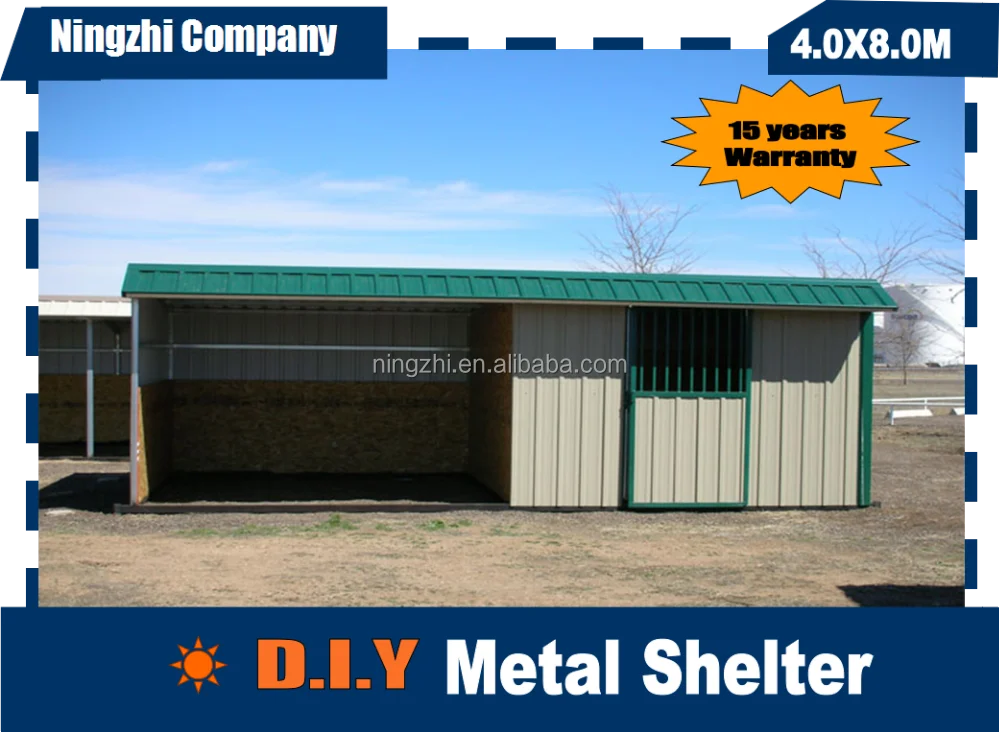 Metal Horse Shelters/animal Shelter/horse Shelter 3 Sided Buy