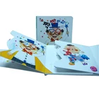 Factory price children colour mini book printing services