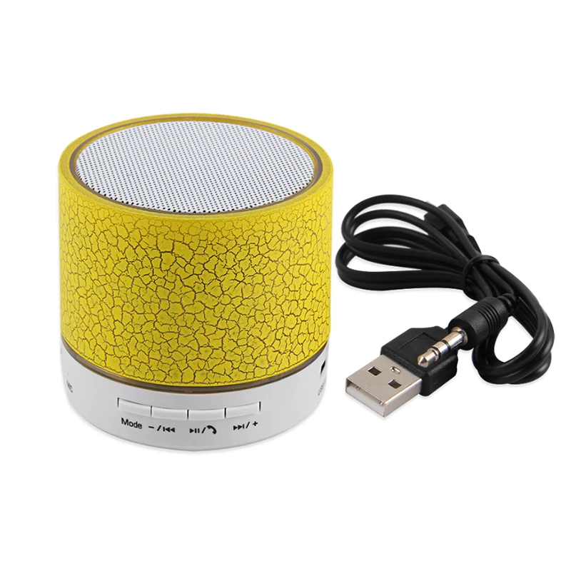Wholesale New product portable subwoofer S10 Wireless Speaker car handsfree mini bluetooth loud speaker with led light - ANKUX.COM