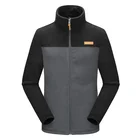 Custom fashion wholesale men's polartec reversible heavy fleece jacket