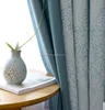 Embroidery blackout curtain curtain fabric blackout