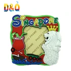 Wholesale kitchen decorative crafts soft pvc photo insert fridge magnet