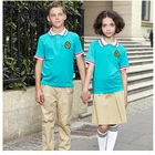 Wholesale School Uniform Customized Kid Boy T-Shirt Polo Shirt