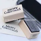 Rubber Stamp 'Merry Christmas' /Art Rubber Stamps
