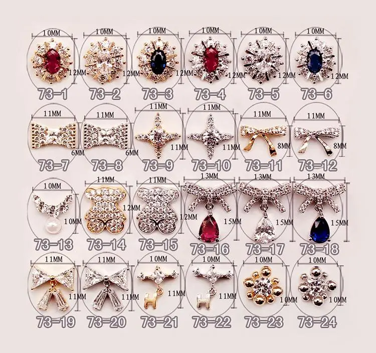 Beeann brand fashion styles new nail art glitter