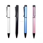 2018 Chinese New Design Clip Custom Logo Metal BallPen Writing Pen For Girls