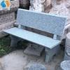 garden outdoor stone benches with back