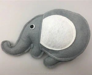 plush cute elephant christmas baubles mini doll felt elephant