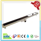 Good price high quality linear shower grate / glass grate cover shower channel/ stainless steel shower drain