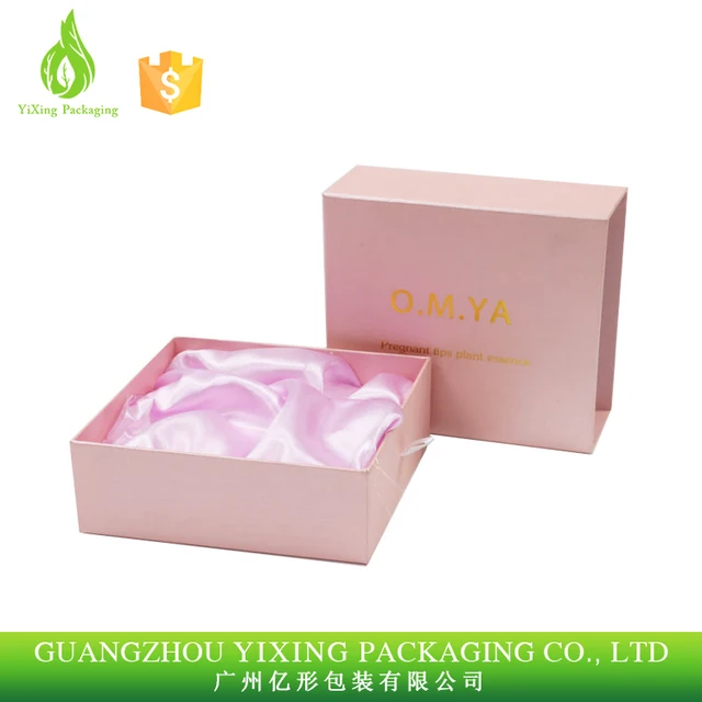 light pink ribbon wedding favor bridal candy gift box baby