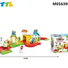 Toy Racing Wholesale Train Track Set Toy Racing Car Toy B/o Car Toy