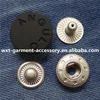S-24 matt black snap button,brass snap fastener,custom printed snap button