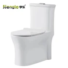 Concise style siphonic one-piece toilet ceramic sanitary ware