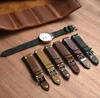 New watch bracelet belt Classic Red wine genuine leather strap 18mm/19mm/20mm/21mm/22mm/24mm watch band