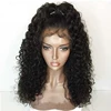 Wholesale Cheap Price 9A Unprocessed Brazilian Virgin Hair Full Lace Human Hair Wigs Kinky Curly Lace Front Wig with Baby Hair