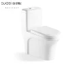 Hot selling ceramic economic one piece western toilet standard size with high quality