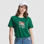 OEM Custom retail printing t shirt for ladies women