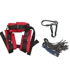 Outdoor single four person bungee jumping trampoline accessories