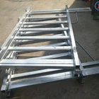 Livestock horse panel sheep fence Cattle yard sliding gate for yard