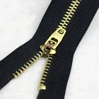 Zipper Brass Brasszipper Brass Zipper #3 Zipper Yg Metal Brass Jeans Zip Metal Teeth Zipper Roll