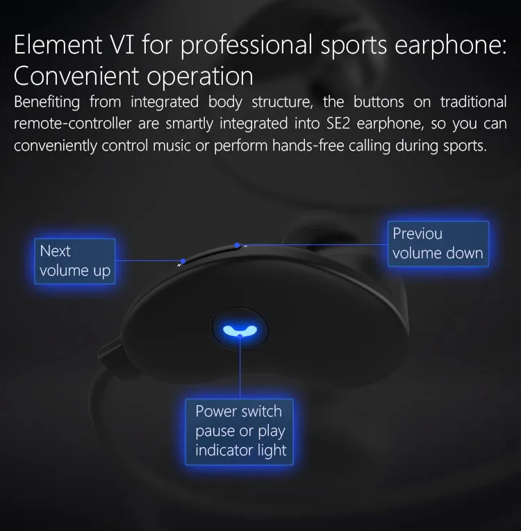 sweatproof headphones 4.1 wireless sports headset aptx stereo earphones with MIC for iphone android - ANKUX.COM