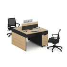 cheap office swivel lift chair and modern wooden table set