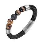 Spiritual Bracelet Wholesale Nature Stone Jewelry Men Handmade Lucky Spiritual Small Beads Bracelet